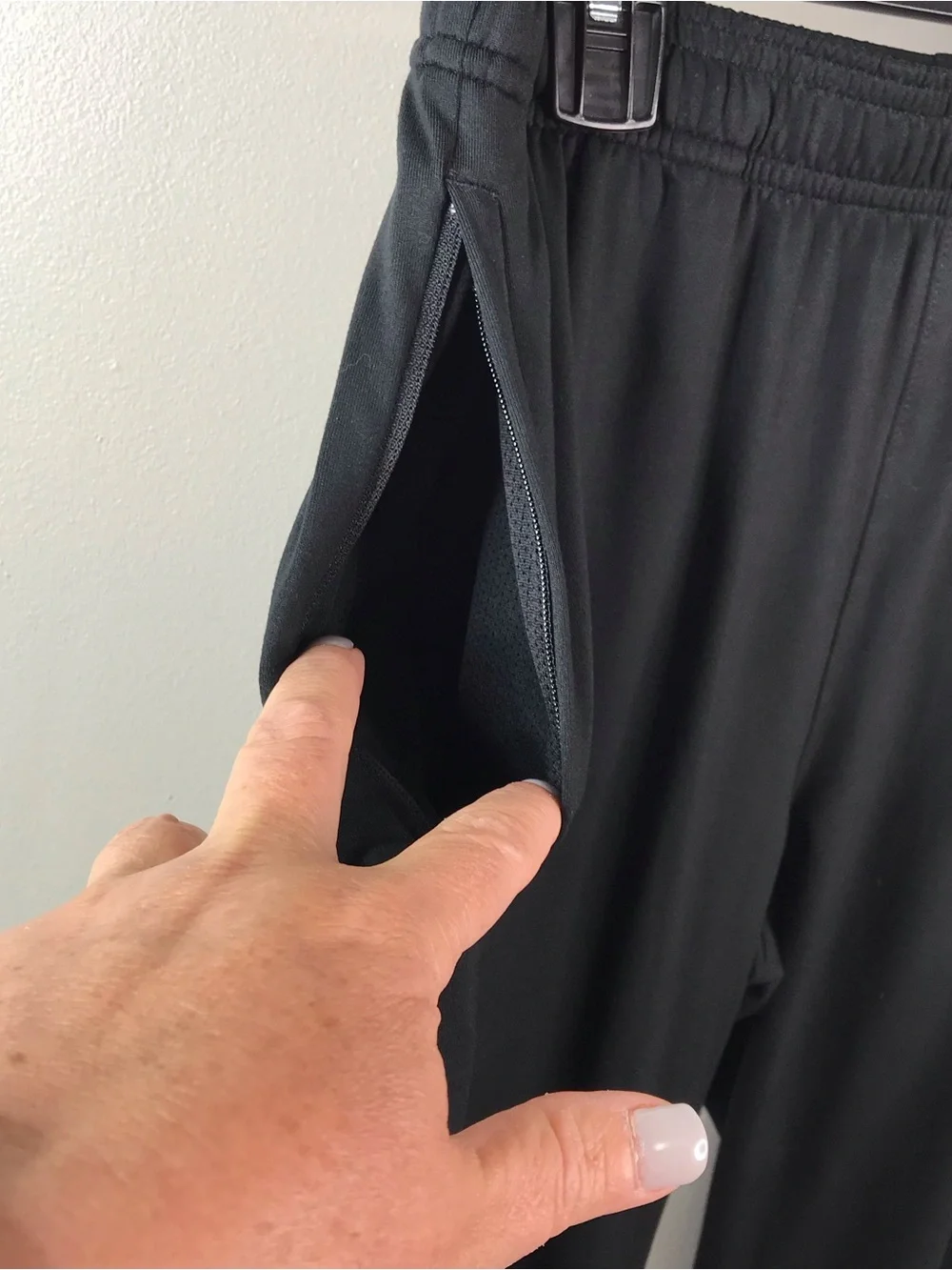 Nike Dri Fit Black Athletic Joggers Sz XS